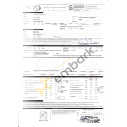 ECVO / DOK Certificate of eye examination