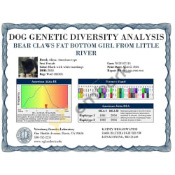 UC Davis Genetic Diversity DNA Test 