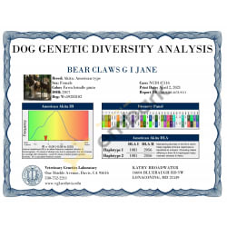 Uc Davis Genetic Diversity test