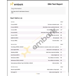 Embark color DNA panel