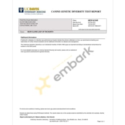 UC Davis Genetic Diversity DNA Test 