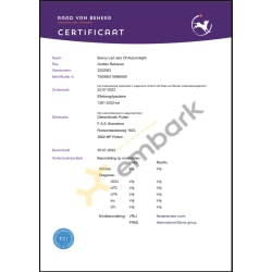 Elbow Certificate 