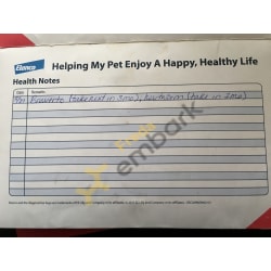 Pet Health Record from NC shelter pt II.