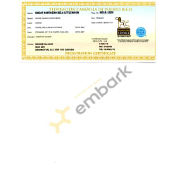Registration Certificate FCPR