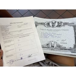 CSAU Certificate