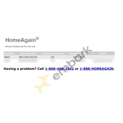 Home Again Microchip