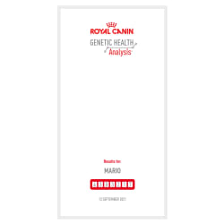 Vet Ordered Genetic Health Analysis (Royal Canin)