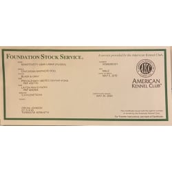 AKC FSS Registration 