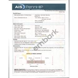 Pennhip certificate
