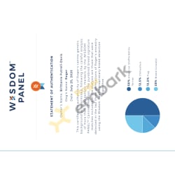 Wisdom Panel DNA results 