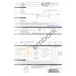 ECVO / DOK Certificate of eye examination