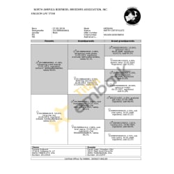 Titan's birth certificate