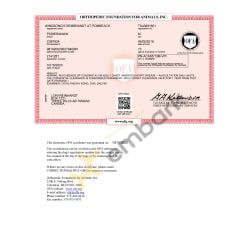 OFA Heart Certification 