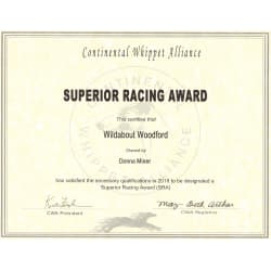 CWA Superior Racing Award (SRA)